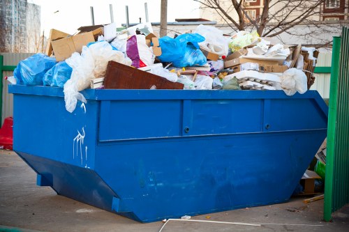 Effective waste segregation on a construction site